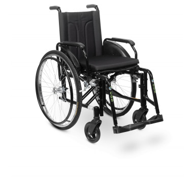 Cadeira de rodas Confort 44cm largura Azul - CDS