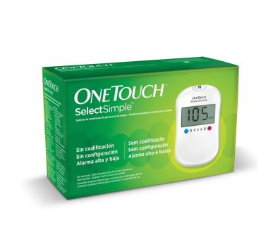 Aparelho Medidor de Glicose One Touch - Select Simple -  Johson