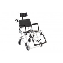 Cadeira de Banho em Alumínio com Tilt para 120 kg modelo H3 - Ortobras