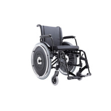 Cadeira de rodas AVD Alumínio  Preto - Ortobras -44-40-40